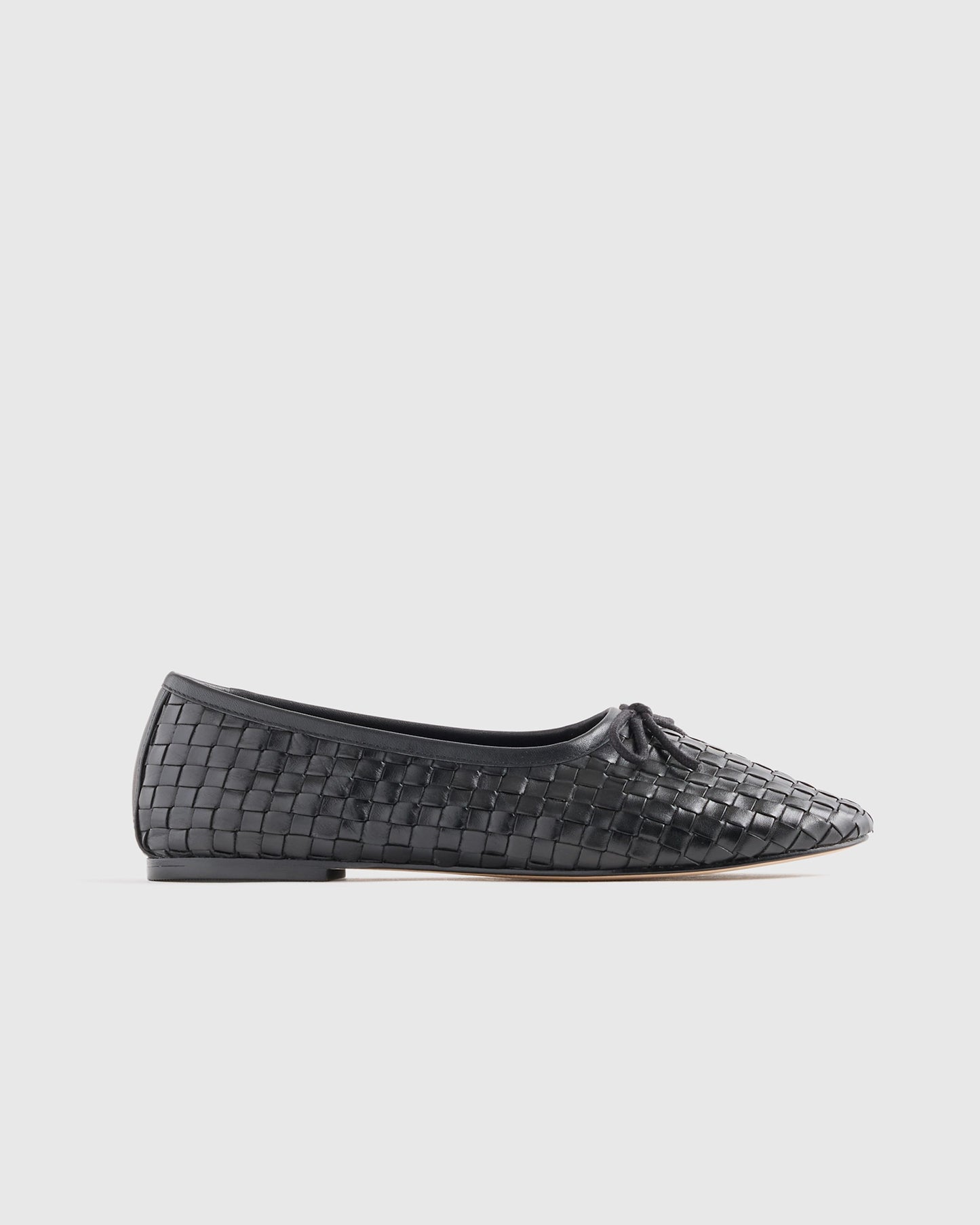 Italian Leather Handwoven Ballet Flat Shoes